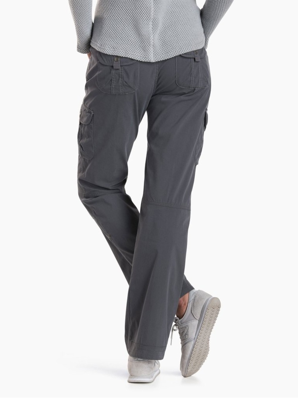 KUHL SPLASH ROLL-UP GRAY OUTDOOR HIKING PANT SIZE 8 - Picture 3 of 8
